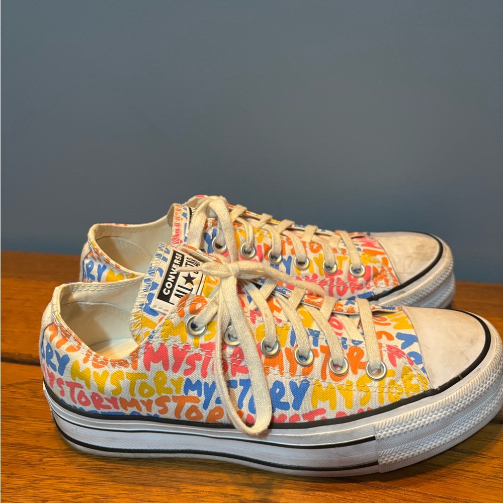 Converse Women’s Colorful “My Story” Platform Sneakers